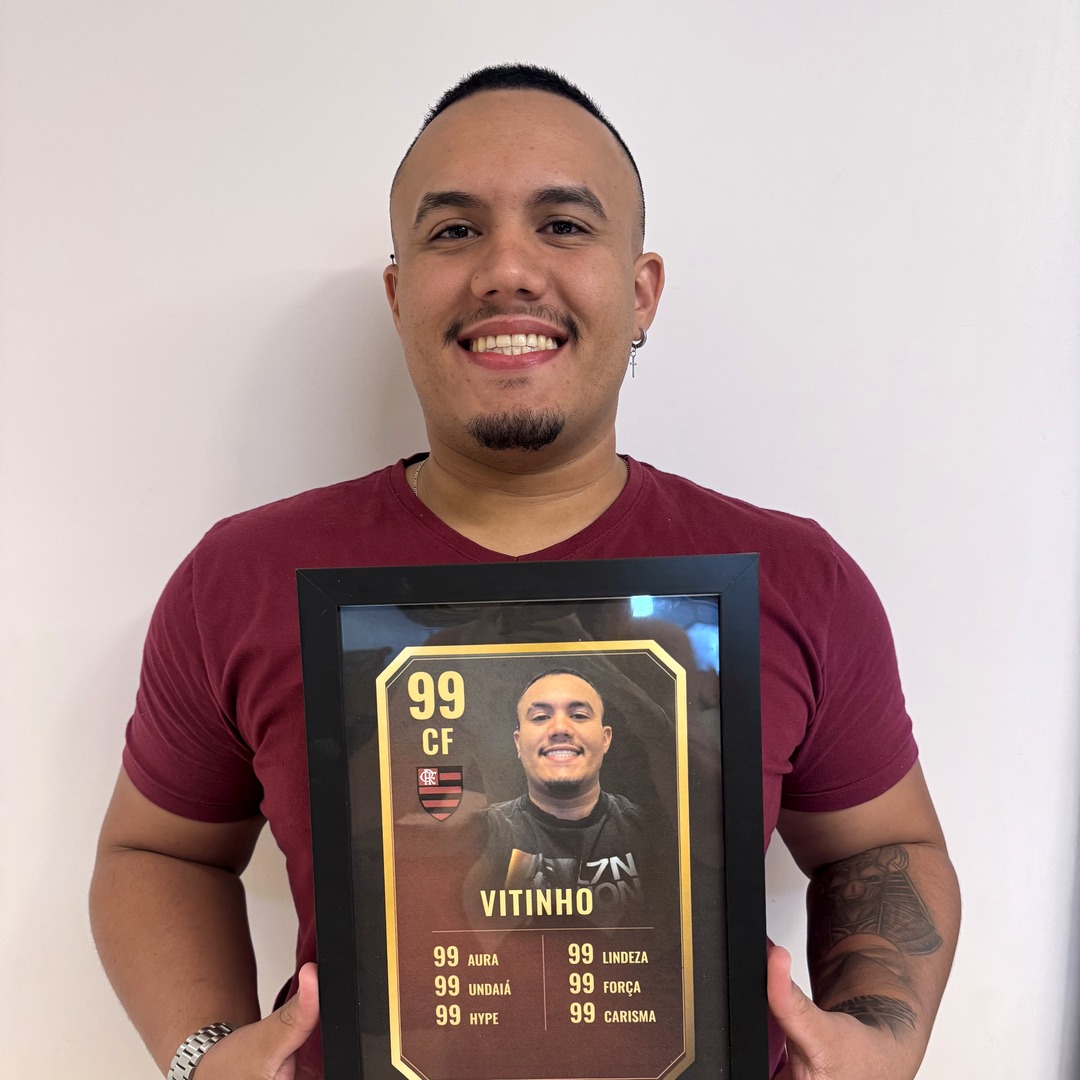 Mega Card real no modelo Resenha